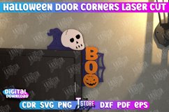 Halloween Door Corners Laser Cut Bundle | Halloween Decor Product Image 2