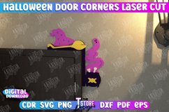 Halloween Door Corners Laser Cut Bundle | Halloween Decor Product Image 11