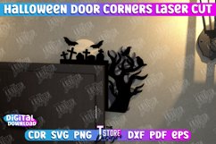 Halloween Door Corners Laser Cut Bundle | Halloween Decor Product Image 6