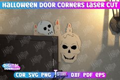 Halloween Door Corners Laser Cut Bundle | Halloween Decor Product Image 9