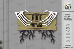 Halloween Door Signs Bundle Laser Cut. Halloween Decor SVG Product Image 9