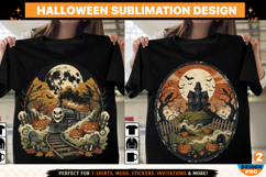 Halloween PNG | Halloween Raven PNG Product Image 1