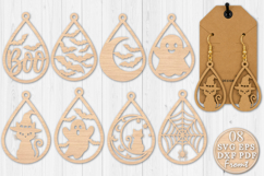 Halloween Earring SVG Bundle Laser Cut Product Image 1