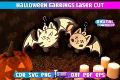Halloween Earrings | Jewelry Design | Bijoux Design | CNC Product Image 1