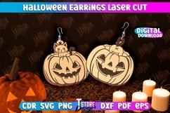 Halloween Earrings | Jewelry Design | Bijoux Design | CNC Product Image 1
