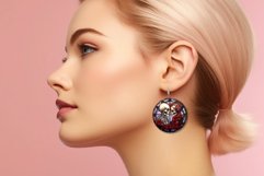 Halloween Earrings Bundle Stained Glass Skeleton Lovers