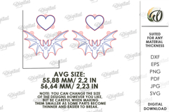 Halloween Earrings Bundle Laser Cut. Drop Earrings SVG Product Image 3