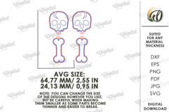 Halloween Earrings Laser Cut. Halloween Drop Earrings SVG Product Image 2