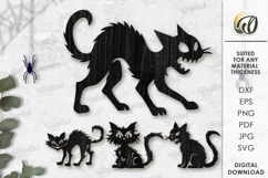 Halloween Elements Bundle Laser Cut. Halloween SVG Product Image 4