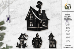 Halloween Elements Bundle Laser Cut. Halloween SVG Product Image 6