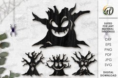 Halloween Elements Bundle Laser Cut. Halloween SVG Product Image 7