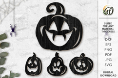 Halloween Elements Bundle Laser Cut. Halloween SVG Product Image 9