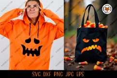 Halloween Pumpkin Face SVG, Pumpkin Faces Cut File Product Image 2