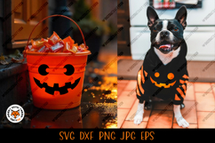 Halloween Pumpkin Face Bundle SVG, Pumpkin Faces Cut File Product Image 14