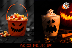 Halloween Pumpkin Face SVG, Pumpkin Faces Cut File Product Image 4