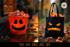 Halloween Pumpkin Face Bundle SVG, Pumpkin Faces Cut File Product Image 19
