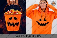 Halloween Pumpkin Face SVG, Pumpkin Faces Cut File Product Image 3