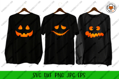 Halloween Face Bundle SVG, Pumpkin Faces Bundle SVG Product Image 23