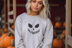 Halloween Pumpkin Faces SVG | Jack-O&#039;-Lantern Face SVG Product Image 2