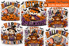 Halloween Fall Pumpkin Sublimation PNG Product Image 1
