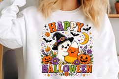 Halloween Fall Pumpkin Sublimation PNG Product Image 3