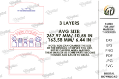 Halloween Family Sign Laser Cut. Halloween Sign SVG Product Image 2