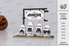 Halloween Family Bundle Laser Cut. Halloween Stand Decor SVG Product Image 9