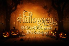 Halloween Backdrops, Halloween Fantasy Backgrounds BUNDLE Product Image 13