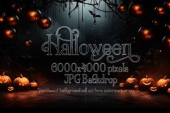 Halloween Backdrops, Halloween Fantasy Backgrounds BUNDLE Product Image 15