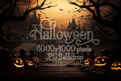 Halloween Backdrops, Halloween Fantasy Backgrounds BUNDLE Product Image 18