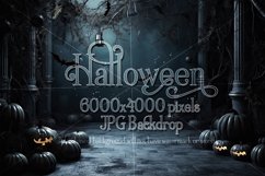 Halloween Backdrops, Halloween Fantasy Backgrounds BUNDLE Product Image 19