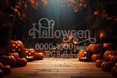 Halloween Backdrops, Halloween Fantasy Backgrounds BUNDLE Product Image 22