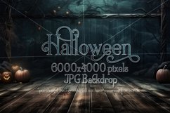 Halloween Backdrops, Halloween Fantasy Backgrounds BUNDLE Product Image 4