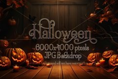 Halloween Backdrops, Halloween Fantasy Backgrounds BUNDLE Product Image 6