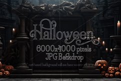 Halloween Backdrops, Halloween Fantasy Backgrounds BUNDLE Product Image 9