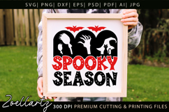 Spooky Season SVG for Cricut Halloween T-shirt Mug Design Product Image 2