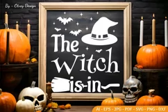 Halloween Farmhouse sign SVG | Halloween Tshirt SVG Product Image 1