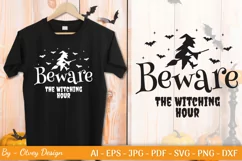 Halloween Farmhouse sign SVG | Halloween Tshirt SVG Product Image 2