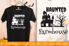 Halloween Farmhouse sign SVG | Halloween Tshirt SVG Product Image 2
