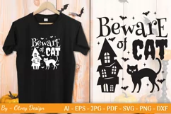Halloween Farmhouse sign SVG | Halloween Tshirt SVG Product Image 2