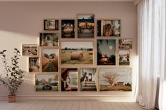 Halloween Farmhouse Wall Art Set