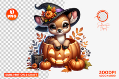 halloween deer png, fawn inside pumpkin clipart, woodland halloween sublimation, cute deer pumpkin png, autumn fawn design, rustic halloween clipart, woodland animal halloween png, baby deer pumpkin png, halloween sublimation design, cozy fall deer clipar