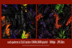 Halloween Patterns, Halloween Feathers Seamless Pattern, s10 Product Image 2