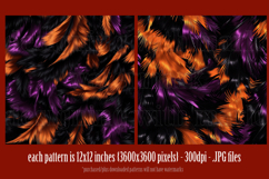 Halloween Patterns, Halloween Feathers Seamless Pattern, s19 Product Image 3