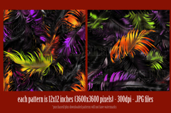 Halloween Patterns, Halloween Feathers Seamless Pattern, s2 Product Image 3