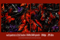Halloween Patterns, Halloween Feathers Seamless Pattern, s4 Product Image 2