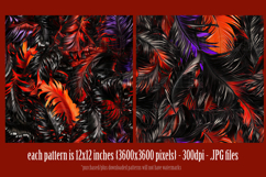 Halloween Patterns, Halloween Feathers Seamless Pattern, s7 Product Image 3