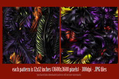 Halloween Patterns, Halloween Feathers Seamless Pattern, s9 Product Image 2