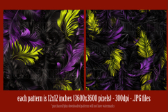 Halloween Patterns, Halloween Feathers Seamless Pattern, s9 Product Image 3