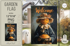 Welcome Garden flags| Garden Flag Sublimation|autumn flag Product Image 1